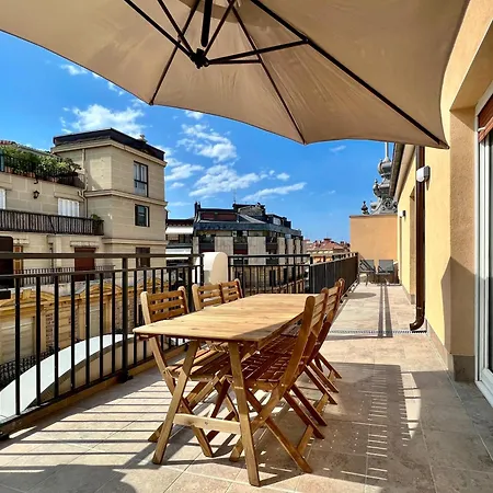 Apartamento City Center- Penthouse With Terrace San Sebastián